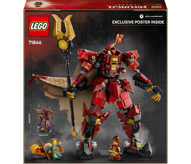 LEGO Ninjago 71846 Mech ognistego rycerza - 1331657 - zdjęcie 5